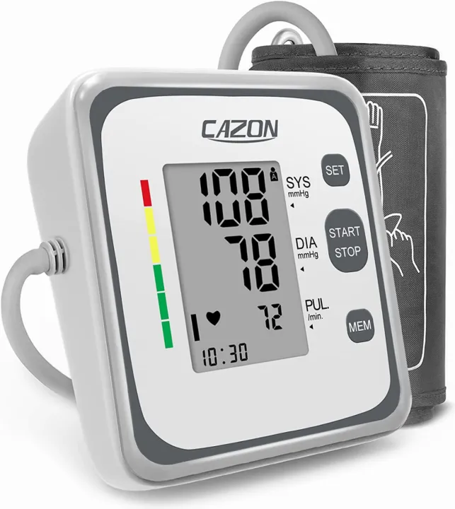 Blood Pressure Monitor Upper Arm, CAZON Automatic Digital BP Machine