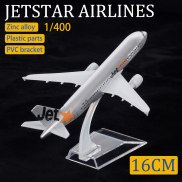 Kim loại Máy bay mô hình 1 400 16cm Jetstar A320 mô hình máy bay hàng