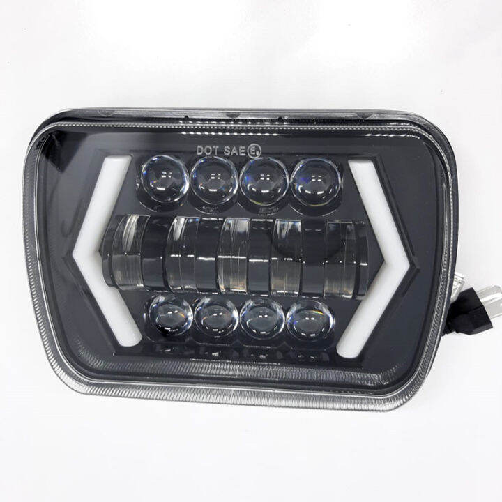 LED Headlamp Daymaker Kotak 5 x 7 Inch Jeep Katana L300 Feroza Taft