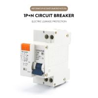 DZ30L DZ40LE EPNL DPNL 230V 1P N Residual Current Circuit Breaker With Over And Short Current Leakage Protection RCBO MCB 6-63A