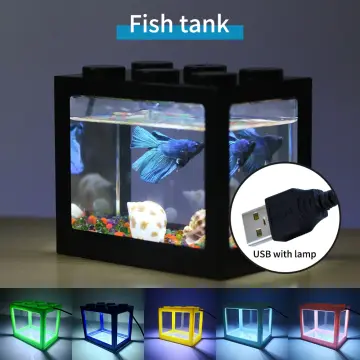 Seven Master 21CM 18CM 13CM High Quality Round Transparent Plastic Fish  Bowl Aquarium Tank Aquarium Bowl