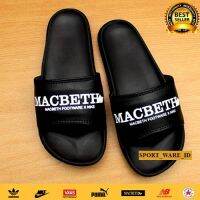 Macbeth- รองเท้าแตะ สีดํา สําหรับผู้ชาย