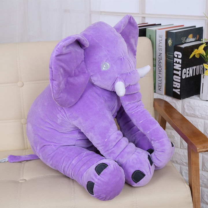 hot-ขายตรงจากโรงงานจำนวนมากขายส่งช้างตุ๊กตาของเล่นนุ่มสบายช้างหมอนนอนข้ามพรมแดนอุปทานโดยตรง