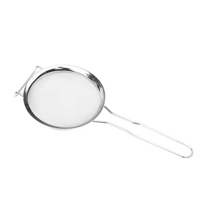 Stainless Steel Penapis Wire Fine Mesh Oil Strainer Flour Bakeware Sifter Sieve Colanders