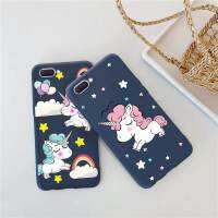 รุ้งยูนิคอร์นรูปการ์ตูนดาวซิลิโคนผิวแมตต์เคสโทรศัพท์ OPPO A15 A16 A32 A52 A54 A8 A93 A94 A5S A95 A37 A59 A57 A83 F5 F7 F9 A3S A7 A9 F11 A12 A12e A12S A52 A72 A92 A5 A9 Realme A1K X5 C1 C3 5 5i 5S C11 C15 C20 C21 RENO 4 5 6 8 FIND X3โปร