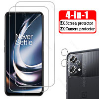 4in1 ฝาครอบกระจกนิรภัย 6.59 "สำหรับ OnePlus Nord CE 2 Lite 5G CPH2381 ฟิล์มกันรอยหน้าจอสำหรับ One Plus 1 + CE2 เลนส์กล้อง-SLPPP STORE