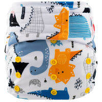 11.11 New Arrival No.3 Hook &amp; Loops Pocket Diaper - Suede cloth Inner Waterproof Washable Reusable Baby Diaper 4-16kg