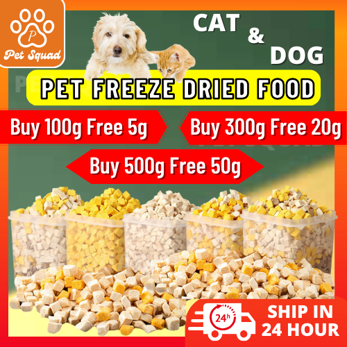 Booster Gemuk Kucing Booster Kucing Gemuk Pet Freeze Dried Chicken Cube ...