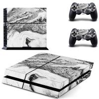 สติกเกอร์ PS4ลายหินอ่อนจาก Play Station 4 Skin PS 4ฝาครอบสติกเกอร์รูปลอกสำหรับไวนิลสกินคอนโซลและตัวควบคุม PS4ของ PlayStation 4