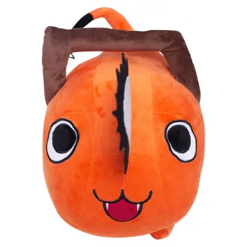 Compre 25cm Anime Chainsaw Man Dolls Plush Toy Cartoon Pochita Orange Dog  Pillow Stuffed Soft Toy for Kids Birthday Gift