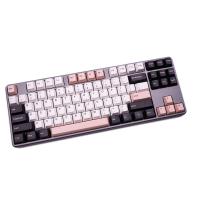 GMKY 160 Olivia Keycaps เชอร์รี่โปรไฟล์ยิงคู่ PBT แบบหนา Keycaps สำหรับสวิตช์ MX คีย์บอร์ดแบบกลไก