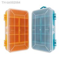 ❈ 13 Grids Tool Boxes Portable Transparent Tools Case Screws Storage Box Double-Side Multifunctional Plastic Organizer Container