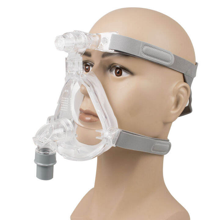 carejoy Full Facial Mask CPAP Nasal Mask for CPAP APAP BiPAP Machine