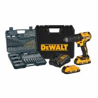 DEWALT สว่านไร้สาย ไร้แปรงถ่าน 20V รุ่น DCD7771D2A-B1 (พร้อมชุดดอก 109 ชิ้น)