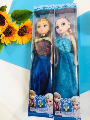 ตุ๊กตาเอลซ่า แอนนา เจ้าหญิงโฟร์เซ่น Frozen Doll แพ็ค 2 ตัว