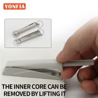 ஐ YONFIA 9034 Kitchen Cabinet Door Catches Stop Push to Open Hidden Cabinet Door Handle Soft Closer Damper Furniture Door Hardware