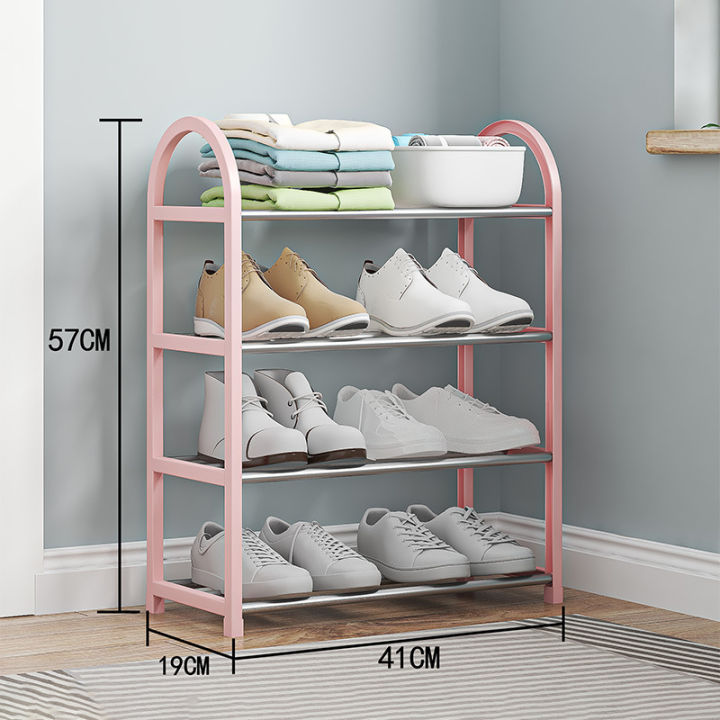 small-shoe-storage-solution-multi-layer-shoe-hanger-shoe-organizer-dustproof-shoe-cabinet-space-saving-shoe-storage