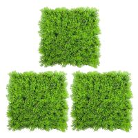 3X Artificial Fake Water Aquatic Green Grass Plant Lawn Aquarium Landscape