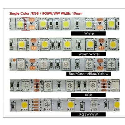 CW LED Strip 505024VWarmWhite 24V 5meter WaterproofLight60LED/MLed Tape Luces LampTv Backlight