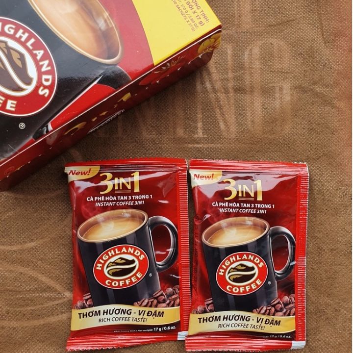 ☛Highlands Coffee 3in1 Instant Vietnamese Coffee 17g☼ | Lazada PH