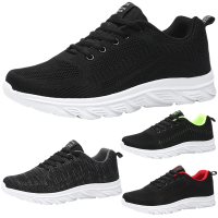 Holfredterse Spring Shoes for Mens Sport Running Tennis Sneakers Male Fitness Breathable Walking Shoes BlackRedGreyGreen 9022