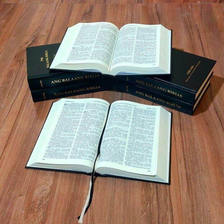 KJV CEBUANO BIBLE LARGE SIZE Bisaya Hardbound Letter Maayong Balita Ang ...