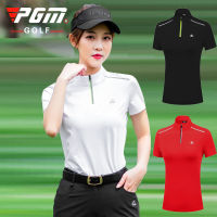 Women New Short Sleeve Golf T-Shirt 3 Colors Sports Golf Clothes Leisure Sports Golf Shirt Breathable Summer Training Tops