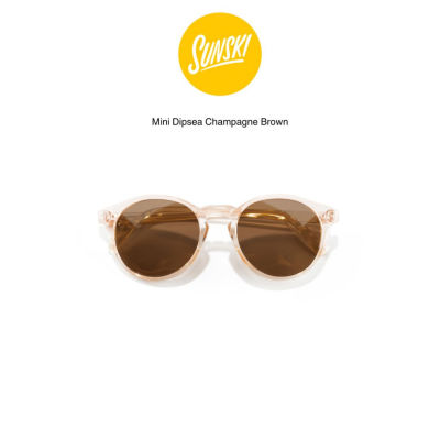 [SUNSKI] แว่นตากันแดดเด็ก แว่นตากันแดด รักษ์โลก รุ่น Mini Dipsea สี Champagne Brown