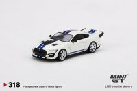 MINIGT 1/64 Mustang Shelby GT500แบบจำลองรถจากโลหะอัลลอยด์รุ่น318 #