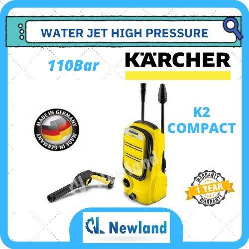 Karcher Water Jet High Pressure Cleaner K2 Compact (110Bar) Lazada
