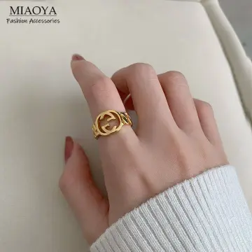 Plain gold ring on sale design for girls