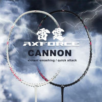 Lining Badminton Racket Axforce Cannon แร็กเก็ตไม้แบดมินตัน Lining แอกซ์ฟอร์ซแคนนอน5U 4U แร็กเก็ตความตึงเครียดสูงน้ำหนักเบา6U AYPT307