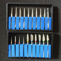 ทังสเตนคาร์ไบด์ Burs Steel Dental Burs Set Diamond Burs Dental Lab วัสดุทังสเตนเหล็กหัวเจียรโรตารี่ Burs