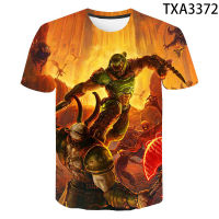 Doom Abadi เกมยิง3D พิมพ์เสื้อยืดผู้หญิงผู้ชายแฟชั่นแขนสั้นเสื้อยืดชายหญิง streetwear TOP Tees