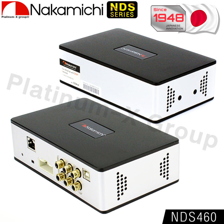 nakamichi-dsp-amplifier-nds460-31band-bluetooth-input-4-ch-output-6-ch-เครื่องเสียงรถยนต์-แอมป์ขยายเสียง-digital