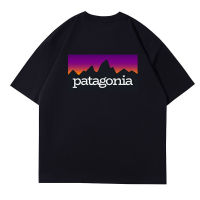 Patagonia สำหรับทั้งหญิงและชายแขนสั้นวินเทจคลาสสิก KLN03เสื้อยืดพิมพ์ลายกีฬา