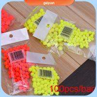 GAIYUAN 100PCS ร้อน แท่นขุดเจาะวัสดุ สต็อปเปอร์ ลูกลอยโฟม ลูกปัดลอยตกปลา ล่าง ถั่ว