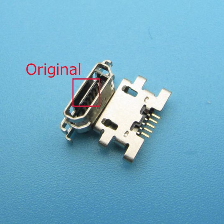 10pcs-micro-usb-5pin-jack-connector-ซ็อกเก็ตย้อนกลับปลั๊กหางพอร์ตชาร์จข้อมูลสําหรับ-gionee-gn5005-youmi-4s-โทรศัพท์มือถือขนาดเล็ก
