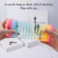Slinky Puzzle Large Size Nostalgic Magic Rainbow Circle V3R5