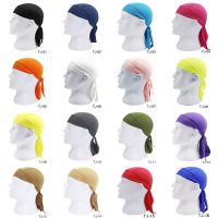 Summer Mesh Lycra Cycling Hat Sport Riding Running Helmet Inner Scarf Cyclist Pirate Headwear Road Bike Bicycle Bandana Cap Men Protective Gear