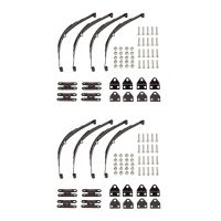 8Pcs 1/10 Rock Crawler Hard Leaf Spring Suspension Stainless Steel Bar for F350 D90 RC4WD Tamiya Axial Truck