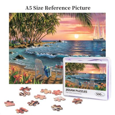 Kim Norlien Summertime 2 Wooden Jigsaw Puzzle 500 Pieces Educational Toy Painting Art Decor Decompression toys 500pcs