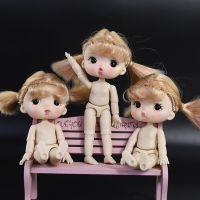 Adollya 1/12 OB11 ตุ๊กตา BJD Body 13 ซม.Nude 12 ข้อต่อตุ๊กตาของเล่นสำหรับหญิง Naked Ball Jointed ตุ๊กตาของเล่นสำหรับเด็กของขวัญเด็ก