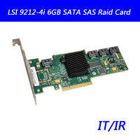 9212-4i 6GB SATA SAS Itir Mode PCI-E การ์ดเอ็กซ์แพนชัน HBA การ์ด LSI9212