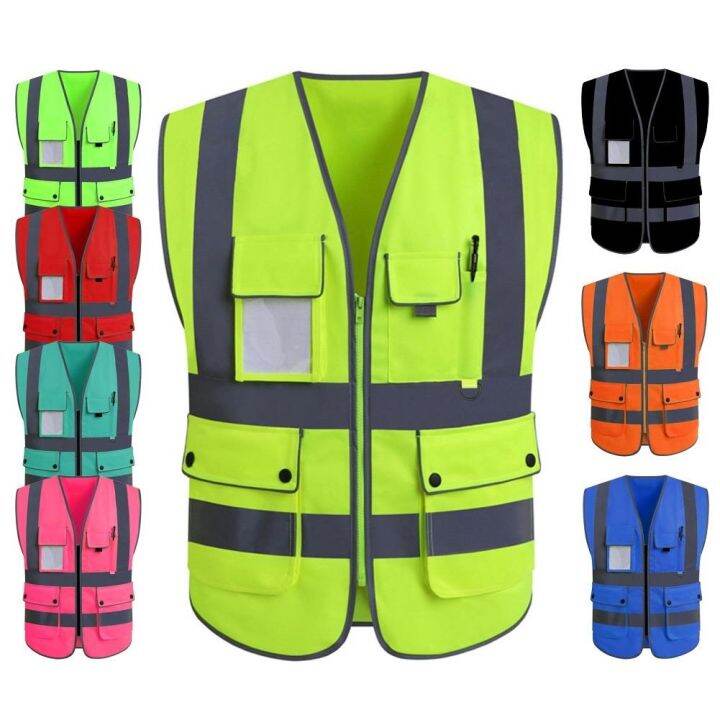 COD ┋ dsfsdfswfdwdfwr 8 Colors Safety Vest Reflective Enginneer
