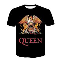 2022 Queen T Shirt For Short Print Tshirt Queen Rock Band T Shirts Black Tshirts Gildan