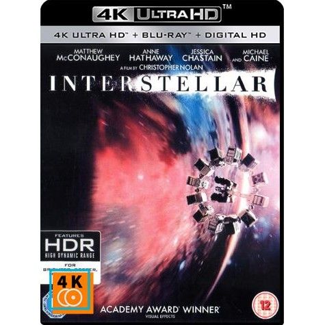 หนัง 4K Uhd - Interstellar (2014) อินเตอร์สเตลลาร์ ทะยานดาวกู้โลก แผ่น 4K  จำนวน 1 แผ่น บริการเก็บเงินปลายทาง | Lazada.Co.Th