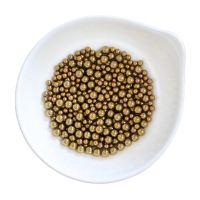 Brass (H62) Solid Bearing Balls 0.5mm-5mm 0.9mm 1mm 2mm 2.381mm 2.5mm 3mm 3.175mm 4mm 4.45mm 4.5mm 4.763mm High Precision