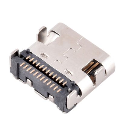 1pcs Type C Micro 24Pin USB 3.1 Double row on board Female Port Jack Tail Sockect Plug For phone PD fast charge data connector