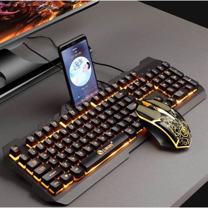 Limeide T21 backlit keyboard and mouse Set Combo Mechanical Gaming